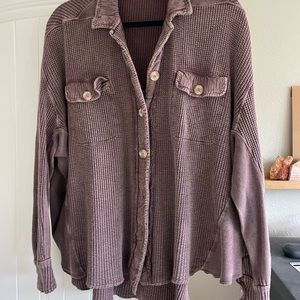 Free Peoplw One Scout Shirt, Sz Small